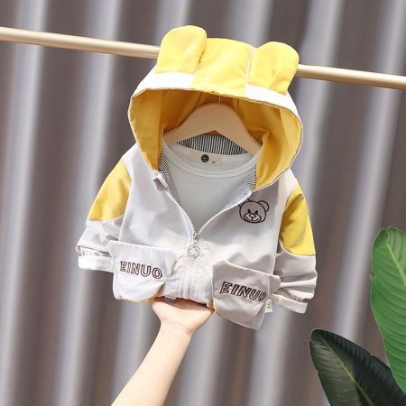 Детский мужской весенний плащ фото