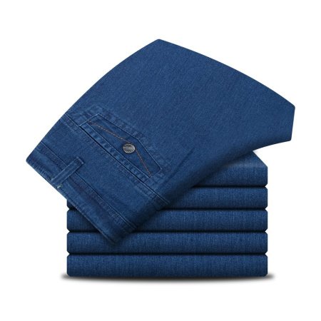 Мужские джинсы прямого кроя весна-лето фотография