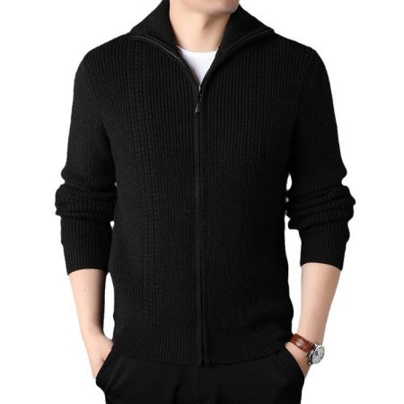 Мужская весенняя кофта с молнией фотография