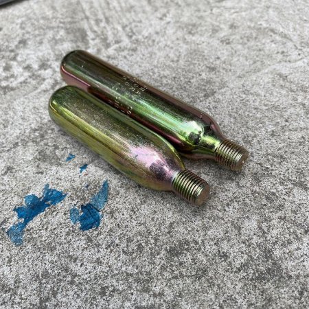 Мини-баллон CO2 для спасательного круга 33г/24г фотография