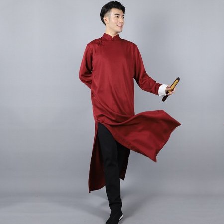 Мужская национальная рубашка в стиле республики с длинным платьем изображение