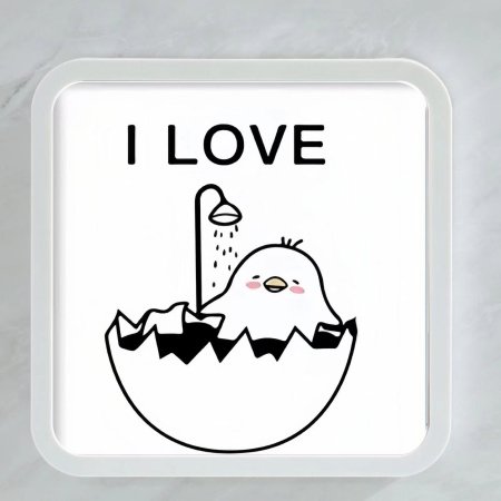 Шкаф для ванной комнаты с изображением на стене фотография