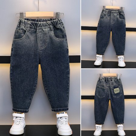 Детские джинсы в стиле ханбок для мальчиков изображение