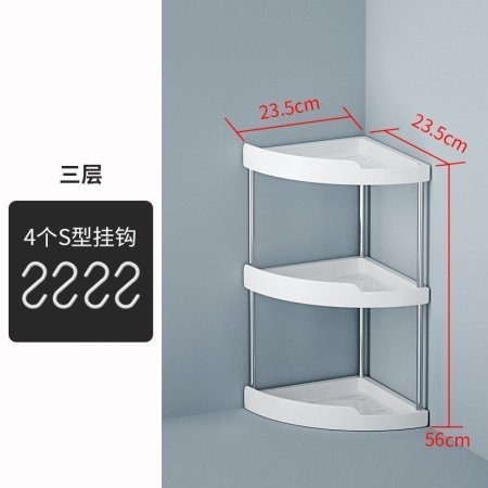 Угловая полка для ванной комнаты фотография