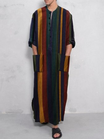 Мужское платье с длинным рукавом в арабском стиле изображение