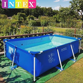 Надувной бассейн для детей и взрослых Intex фотография