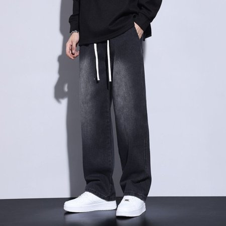 Мужские джинсы черного цвета фото