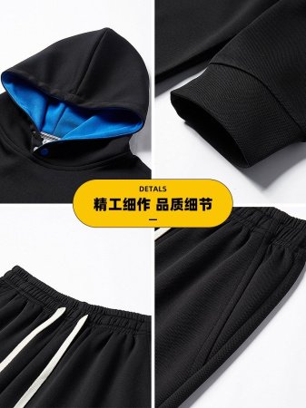 Мужской спортивный костюм с капюшоном 2023 новинка фото