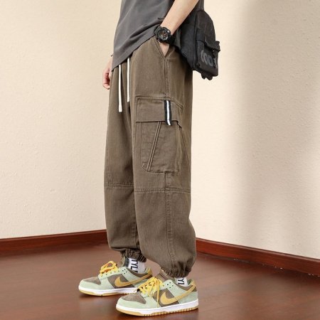 Джинсы мужские в стиле рабочей одежды фотография