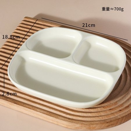 Керамическая тарелка для разделения пищи изображение