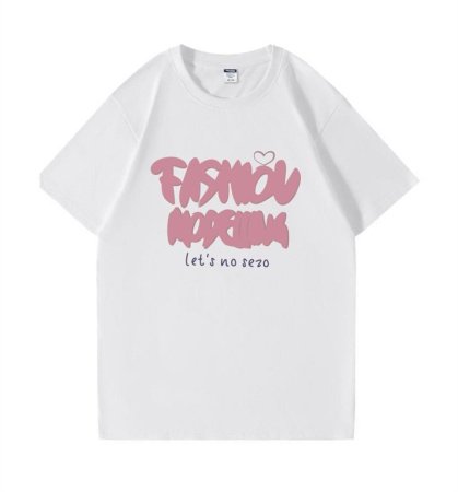 Женская футболка из чистого хлопка изображение