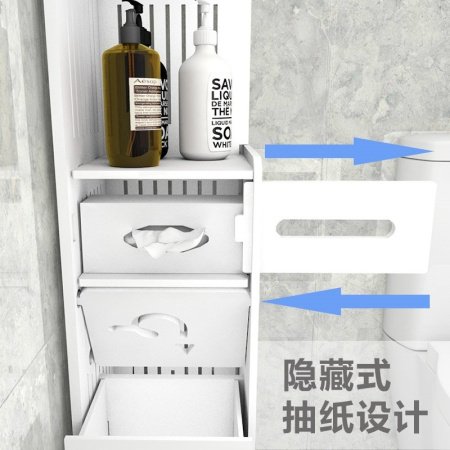 Полка для ванной комнаты с множеством уровней и треугольной формой, напольная, пластиковая, без сверления фотография