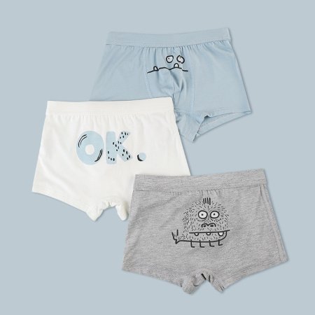 Детские трусы-боксеры из модала для мальчиков фотография