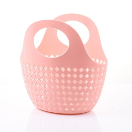 Пластиковая корзина для ванной комнаты фотография