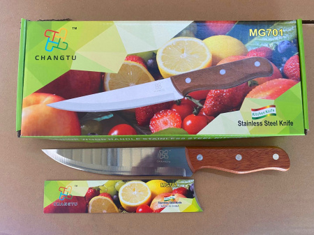 Нож кухонный  MG701-утолщенный / К240 / B27 детальное фото