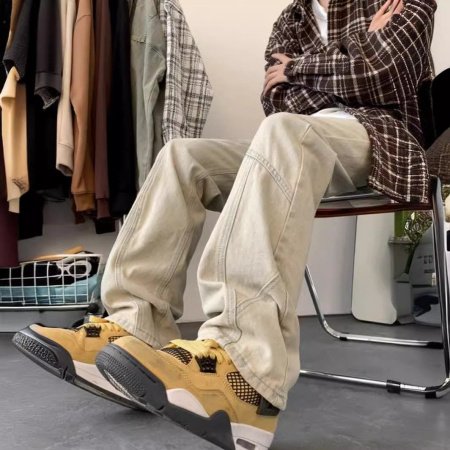 Мужские джинсы в стиле ретро vibe фотография