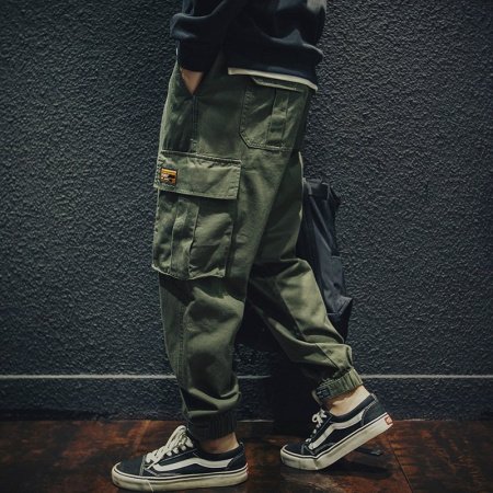 Весенние хлопковые брюки мужские изображение