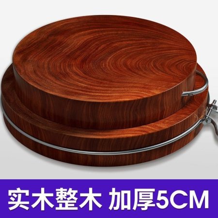 Круглая доска из красного железного дерева фото