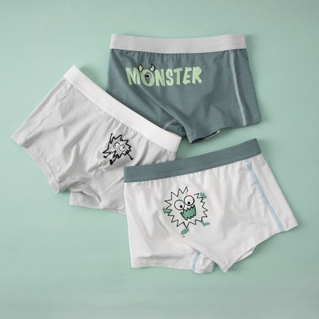 Детские трусы-боксеры из модала для мальчиков фотография