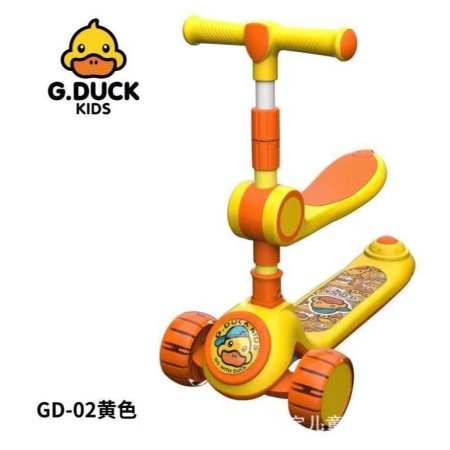 Детский трехколесный самокат G.Duck изображение