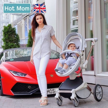 Hot Mom 360°旋转婴儿推车 фото