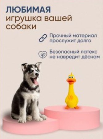 Игрушка для собак из латекса GO-DS-5/ К150 / В22.5 детальное фото