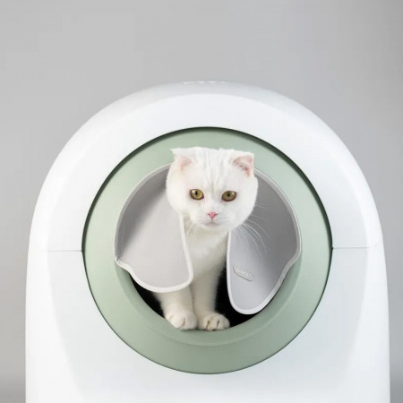Автоматический кошачий туалет 21158-green/ К1 / В14.5 детальное фото