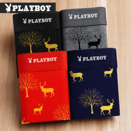 Хлопковые мужские трусы Playboy VIP9491 фотография
