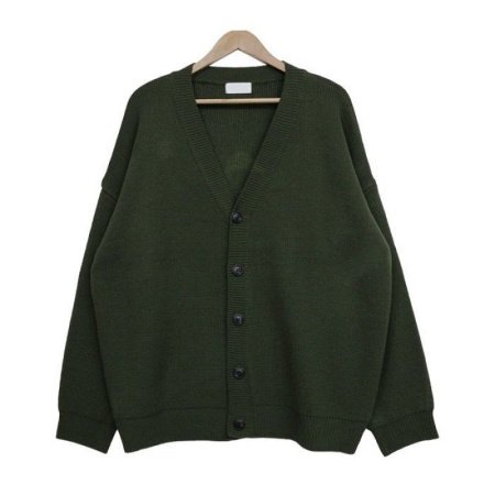 Хлопковый мужской свитер в стиле хантун с V-образным вырезом фотография