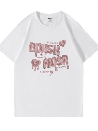 Женская футболка из чистого хлопка изображение