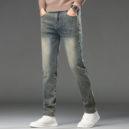 Мужские джинсы весна-осень 2024 фотография