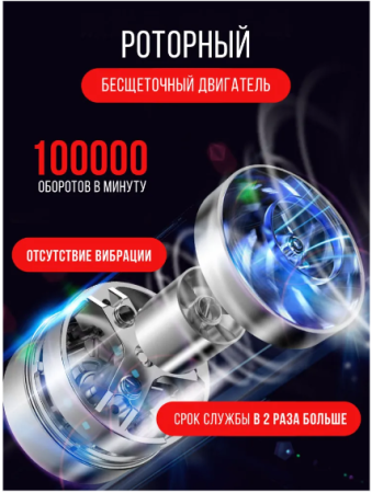 Автомобильный пылесос беспроводной GO-AP-06 / К25/ В20.5 детальное фото