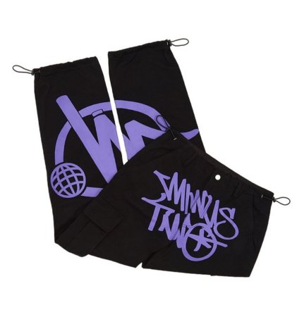 Мужские джинсы с принтом букв в стиле уличной моды изображение