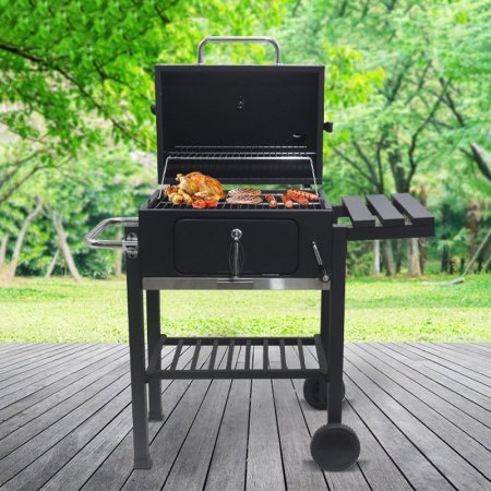 Шашлычница с односторонней складной столешницей фотография