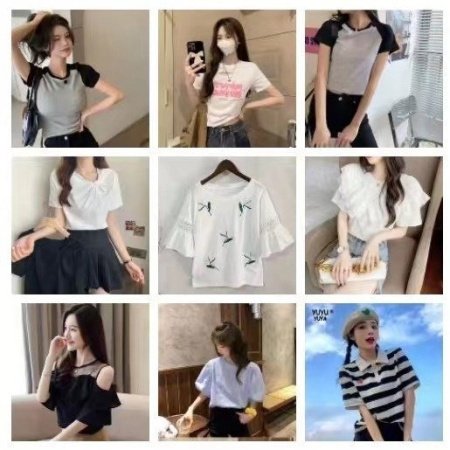 Женская футболка из чистого хлопка изображение