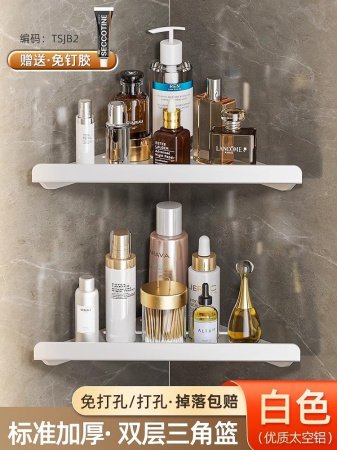 Угловая полка для ванной комнаты фото