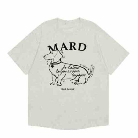 Футболка с коротким рукавом и принтом маленькой собачки фотография