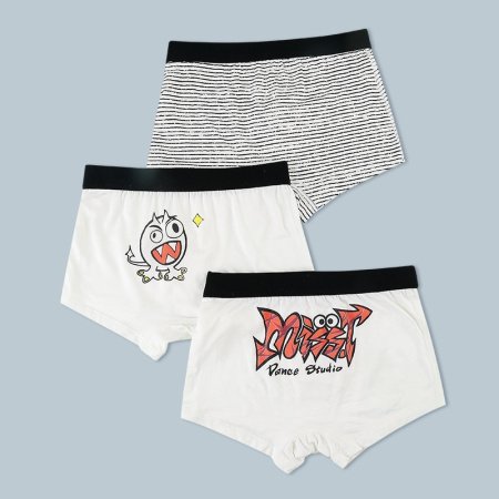 Детские трусы-боксеры из модала для мальчиков фотография